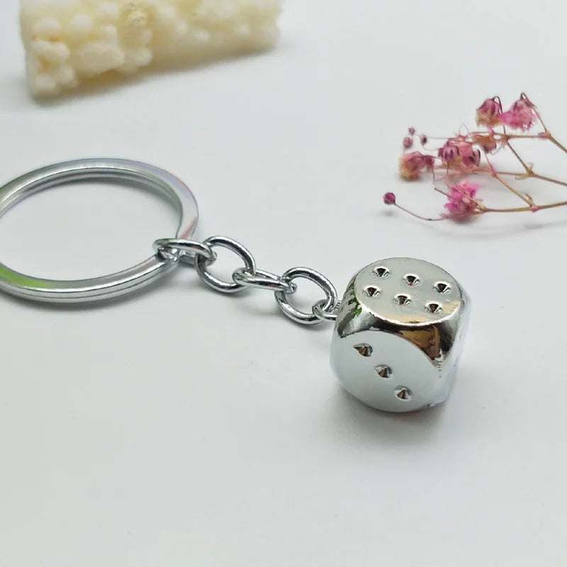 Dice Keychain