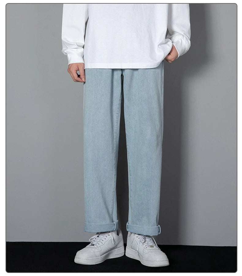 Casual Straight Baggy Jeans