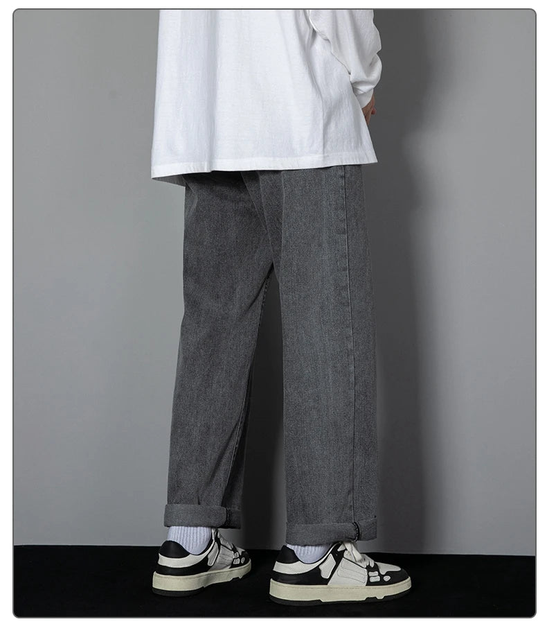 Casual Straight Baggy Jeans