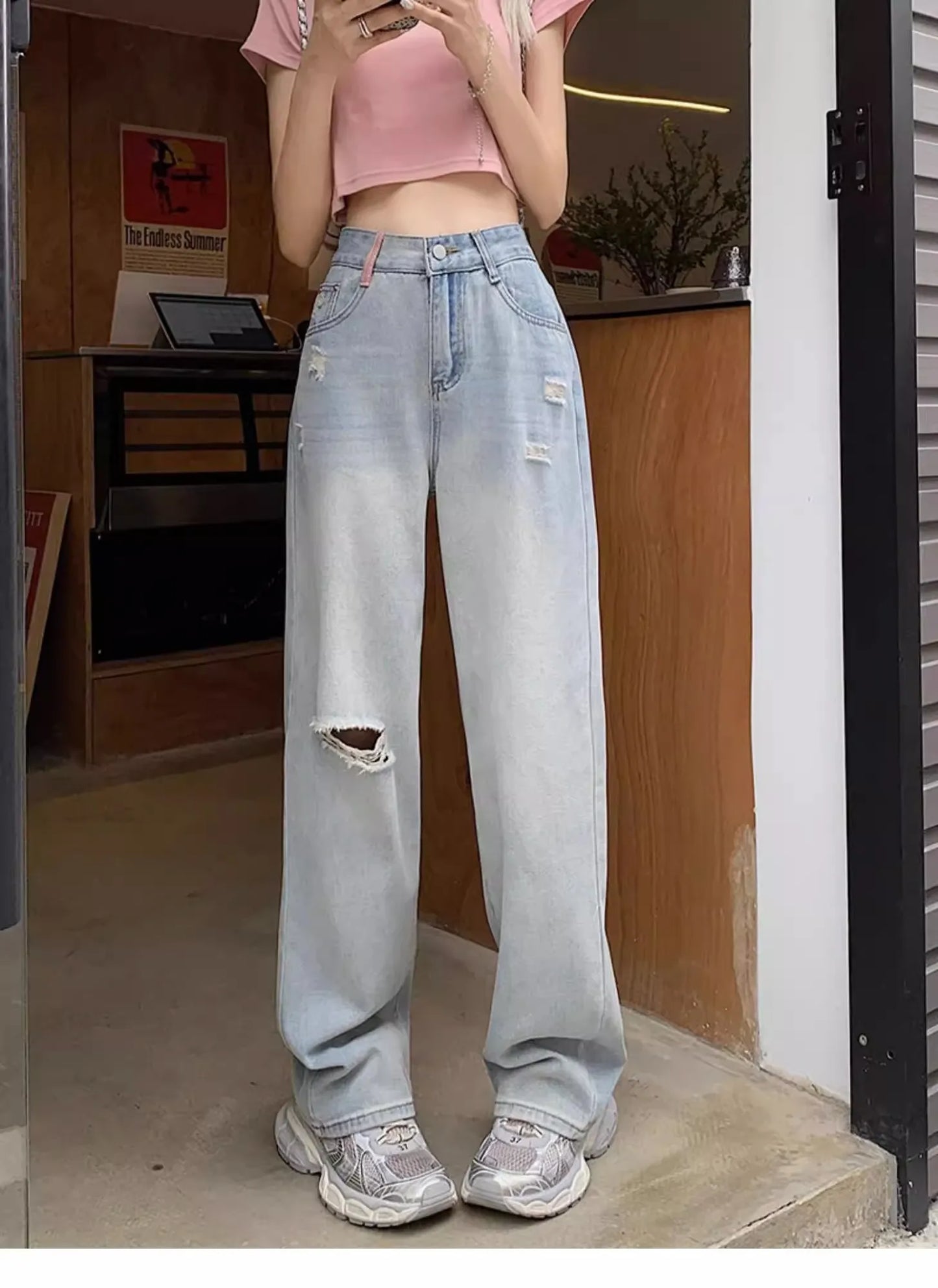 Retro Streetwear Baggy Jeans