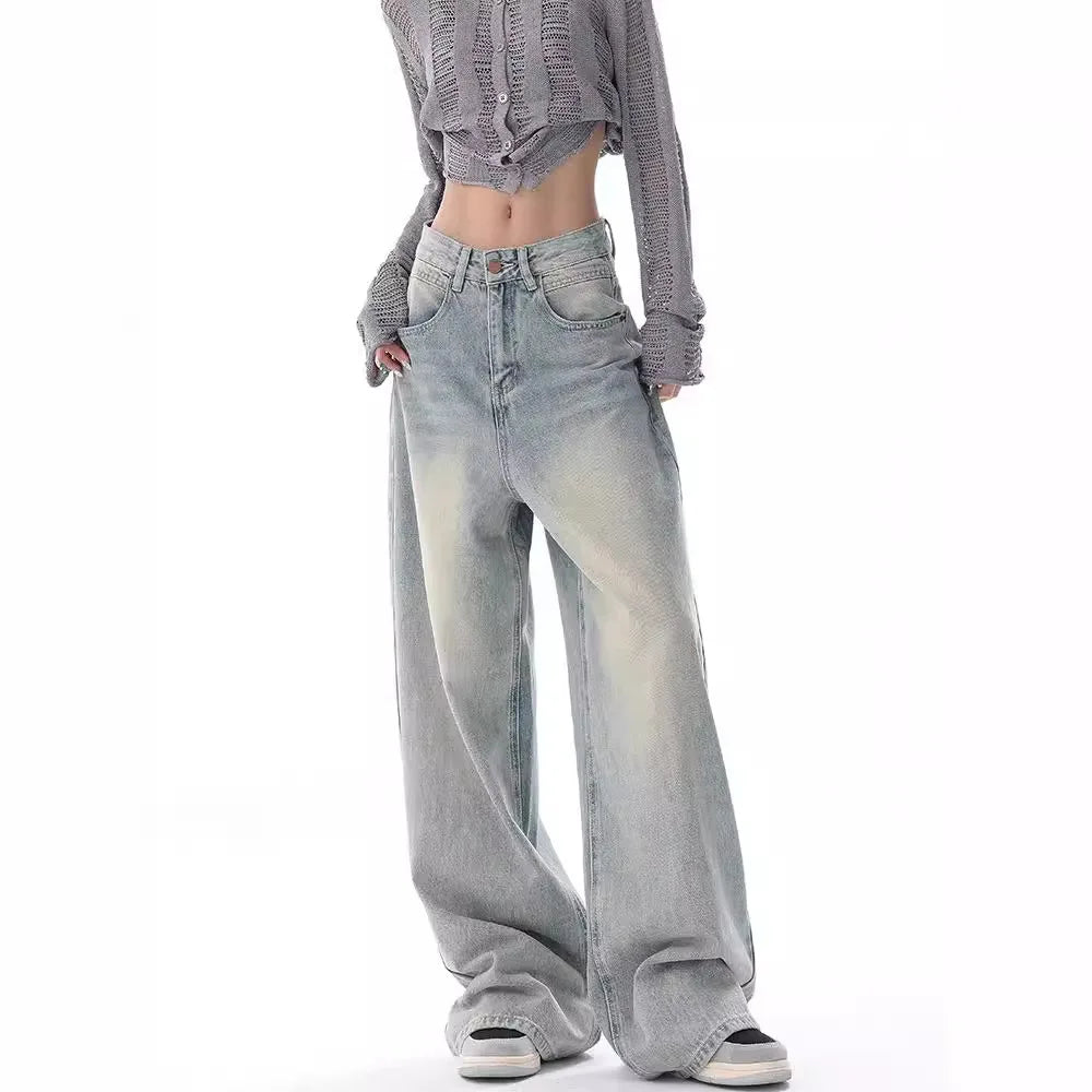 Vintage Vibe Wide-Leg Jeans