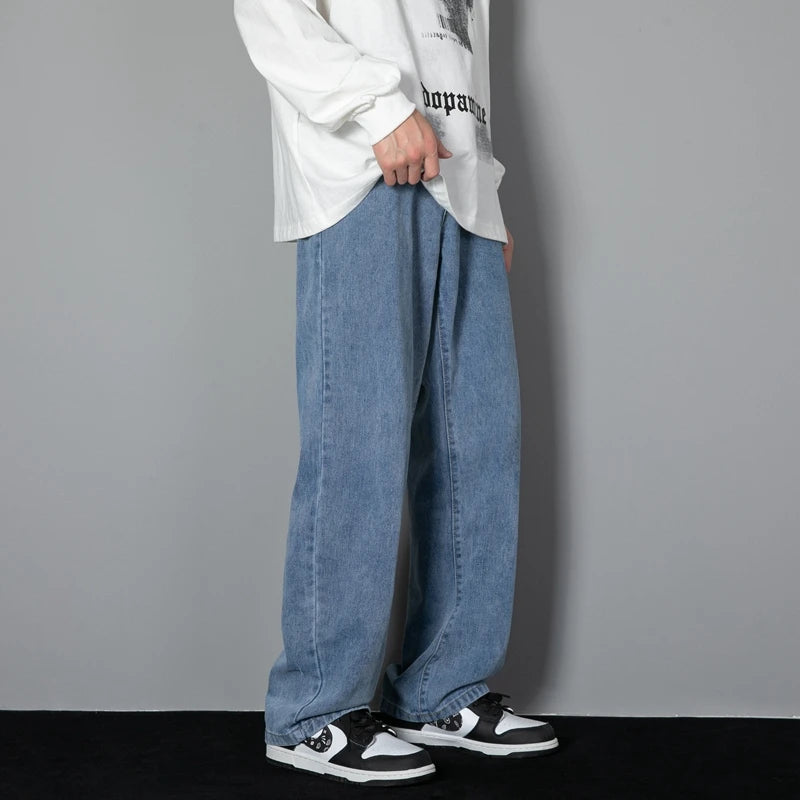 Casual Straight Baggy Jeans