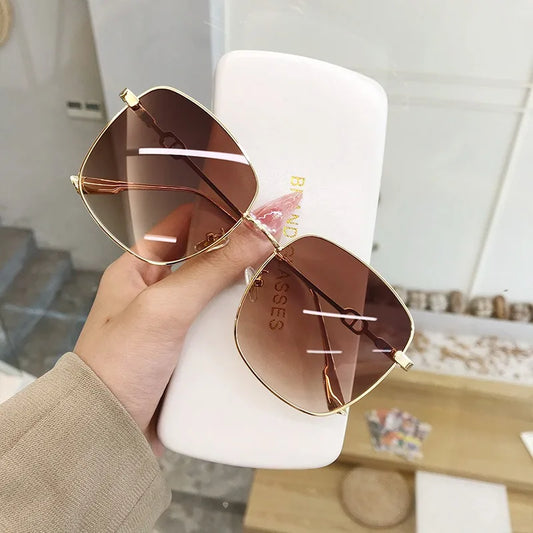 Fashion Oversized Square Sunglasses