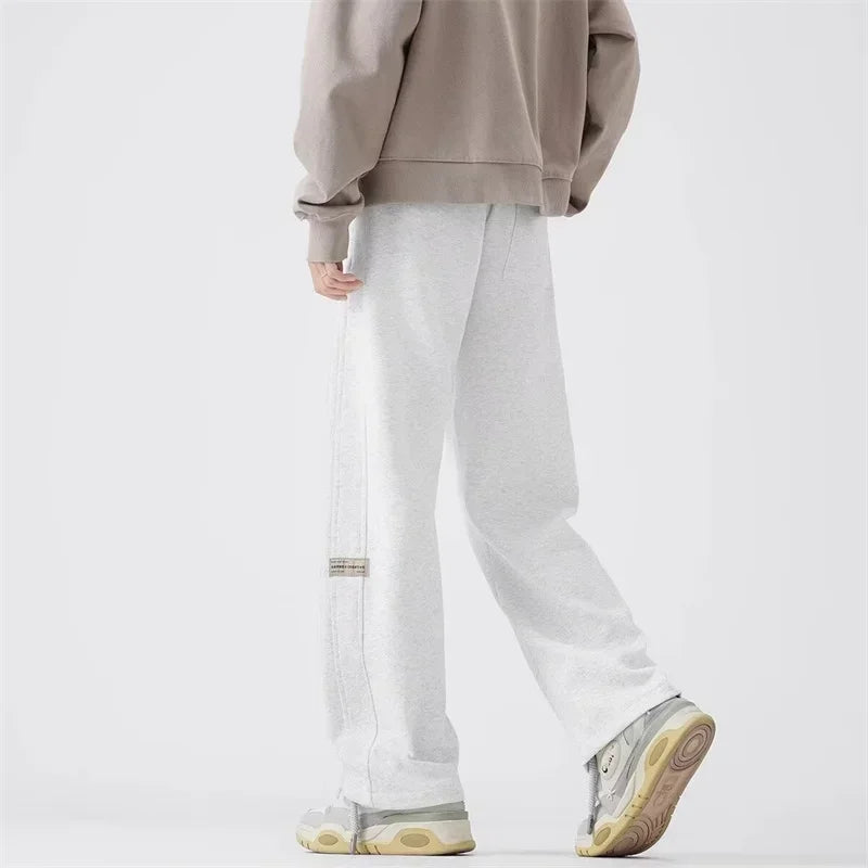 Retro Side Stripe Baggy Sweatpants