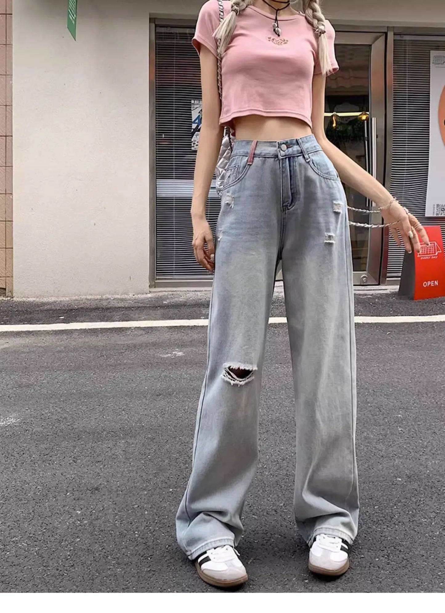 Retro Streetwear Baggy Jeans