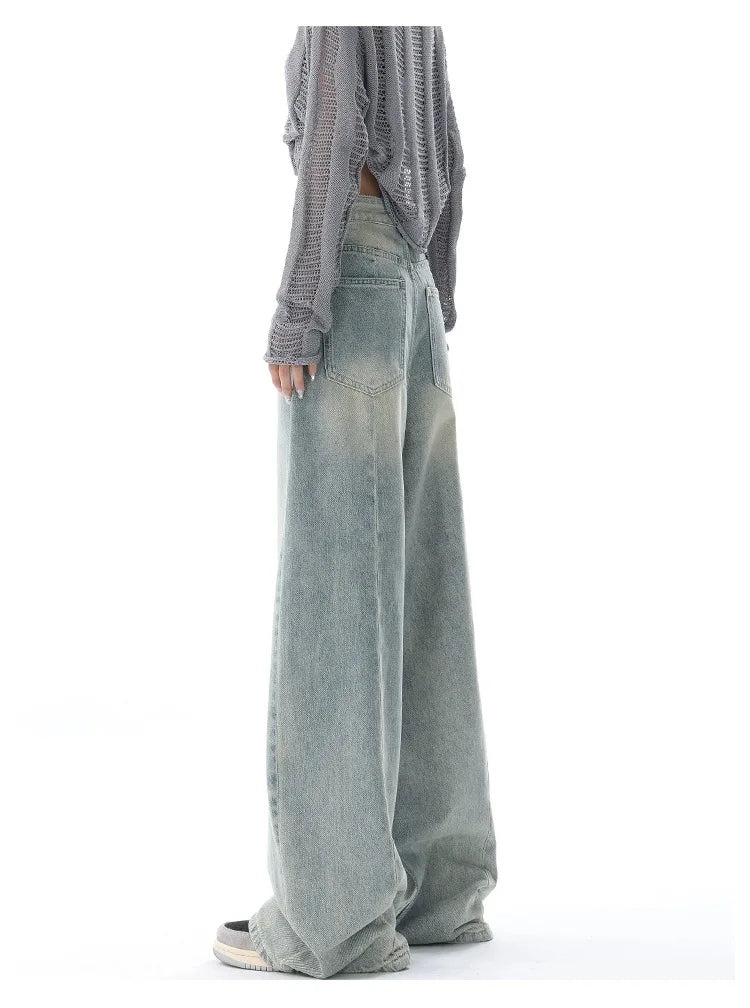 Vintage Vibe Wide-Leg Jeans