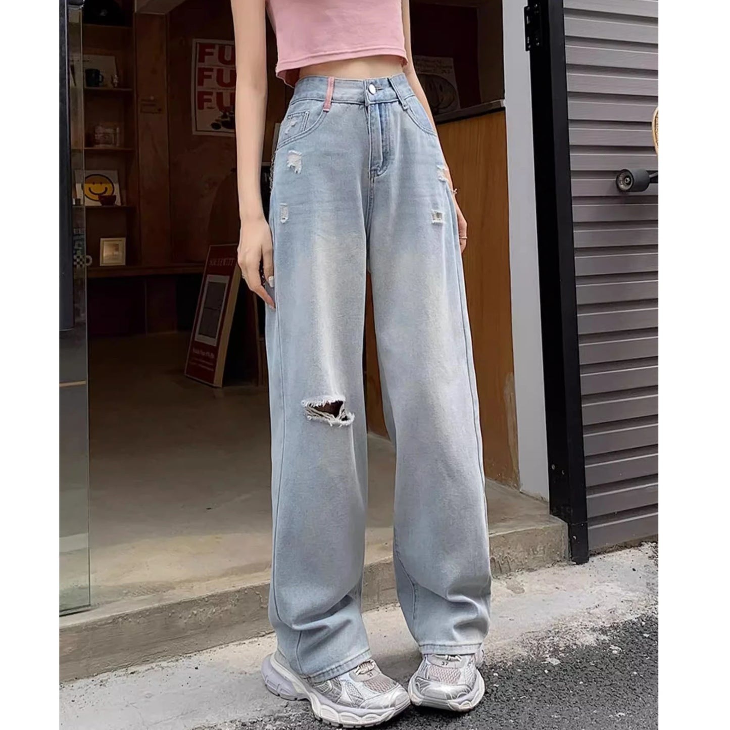 Retro Streetwear Baggy Jeans