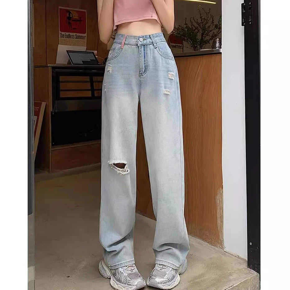 Retro Streetwear Baggy Jeans