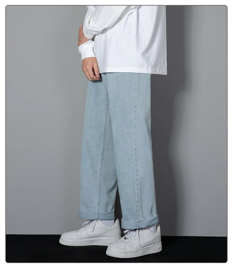 Casual Straight Baggy Jeans