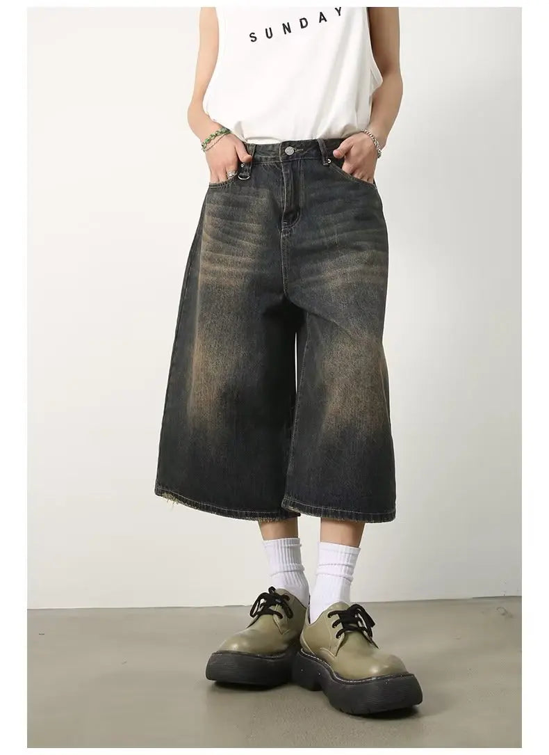 Fashion Forward Y2K Denim Jorts