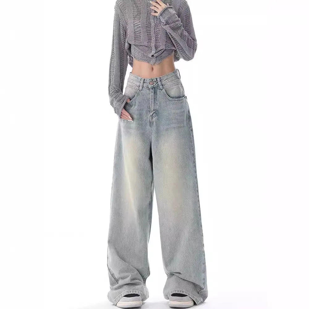 Vintage Vibe Wide-Leg Jeans