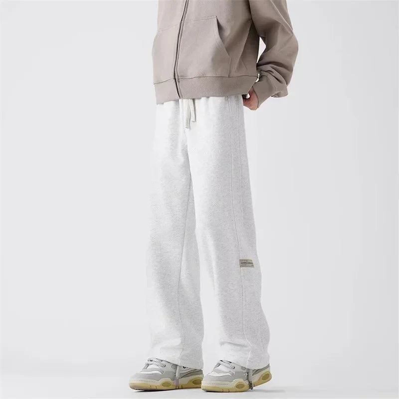 Retro Side Stripe Baggy Sweatpants