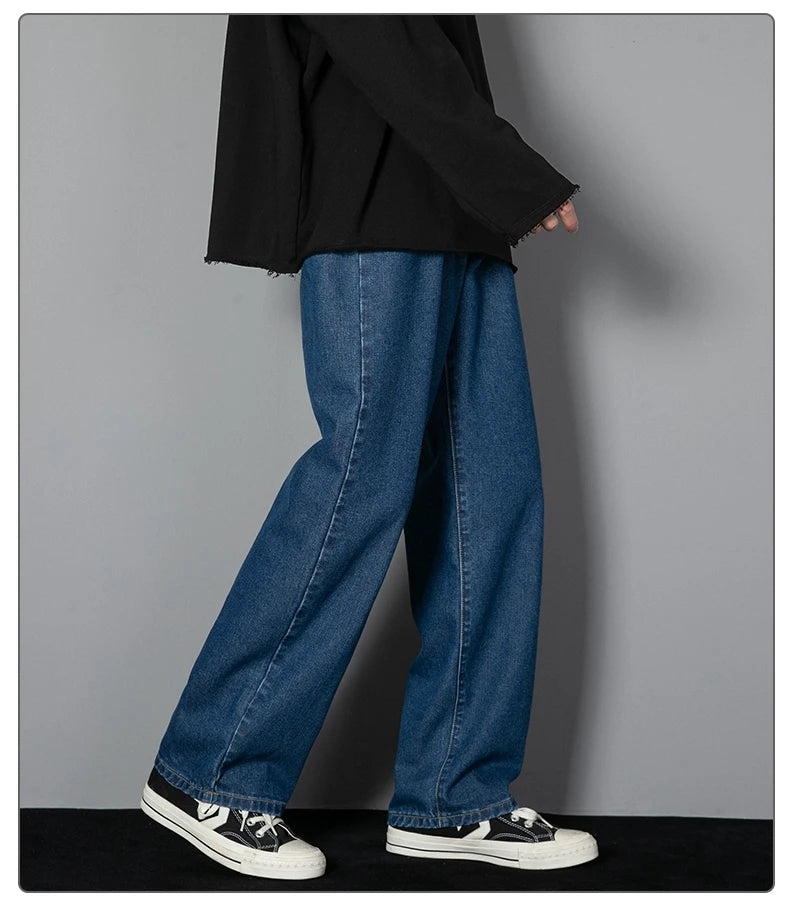 Casual Straight Baggy Jeans