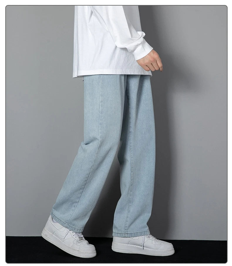 Casual Straight Baggy Jeans