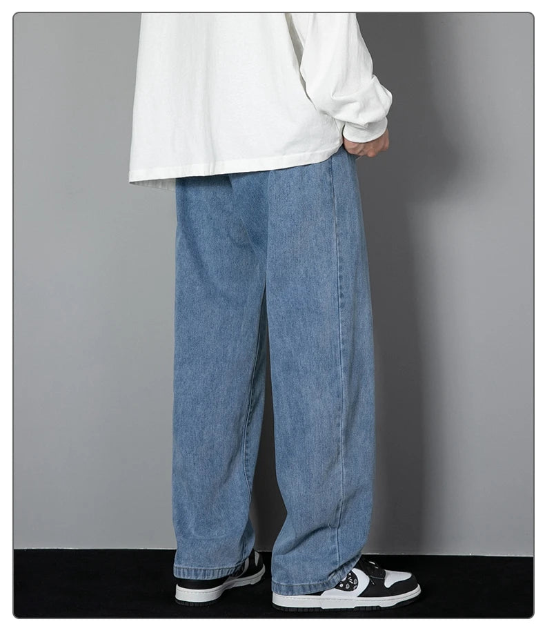 Casual Straight Baggy Jeans