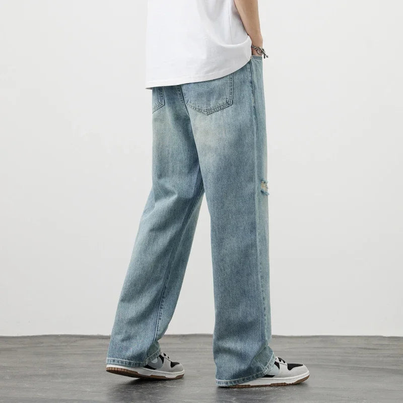 Y2K Vintage Ripped Baggy Jeans