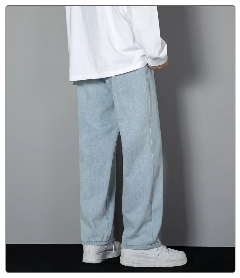 Casual Straight Baggy Jeans