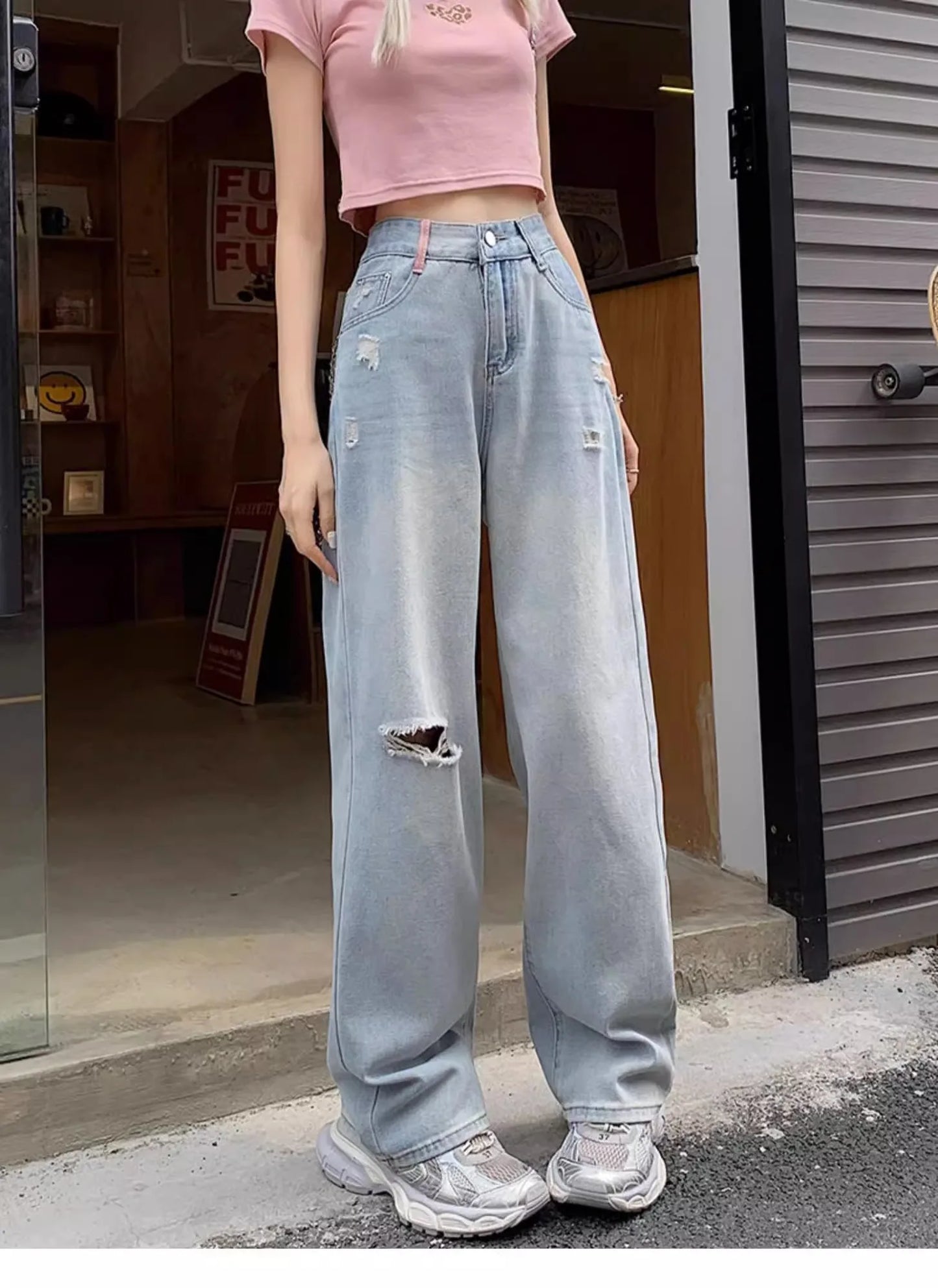 Retro Streetwear Baggy Jeans